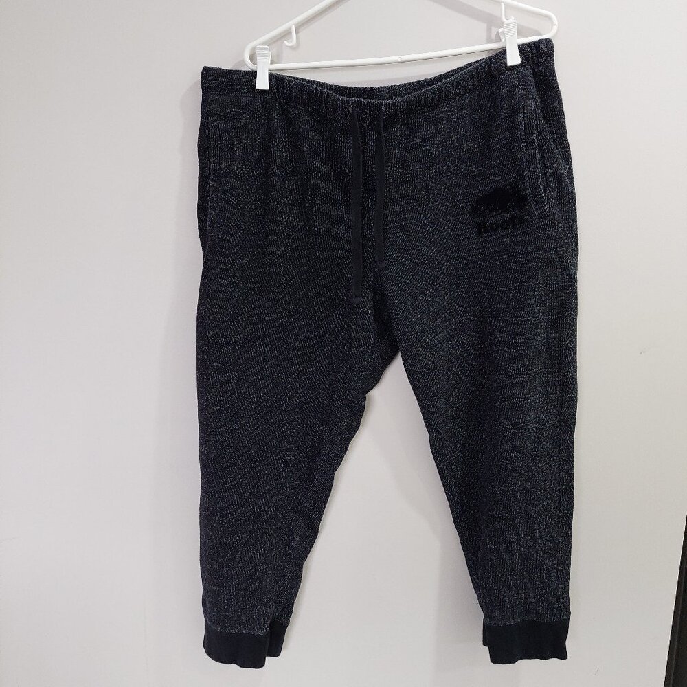 Roots Black Pepper Cropped Sweatpants XXL